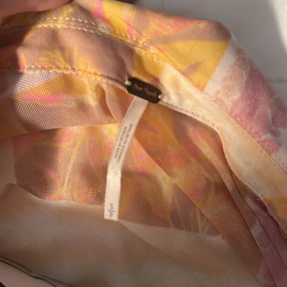 Free people sheet button down - Picture 2 of 2